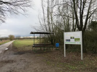 Rastplatz mit UNESCO Schild (2)