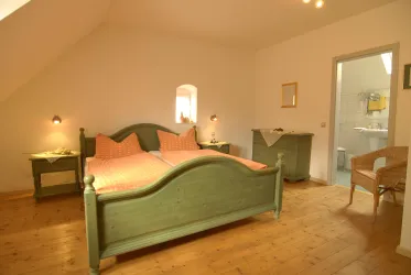 Grünes Zimmer (© Gästehaus Roß)