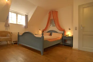 Blaues Zimmer (© Gästehaus Roß)