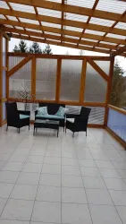 Überdachte Terrasse