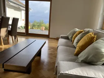 Wohnzimmer mit Ausblick