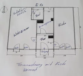 Ferienwohnung Weinrast Grundriss