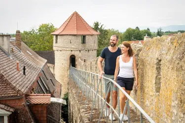 Auf der Fleckenmauer (© Dominik Ketz)
