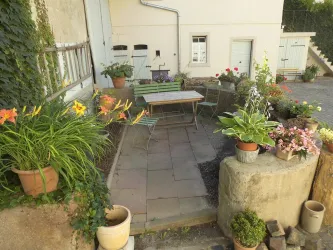 Sitplatz Innenhof (© Gästezimmer Mittelgasse)
