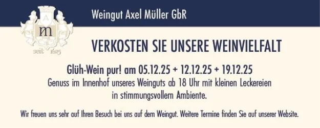 Info Glühwein pur (© Weingut Axel Müller GbR)