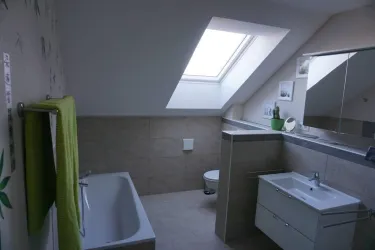 Badezimmer (© Ferienwohnung im Wonnegau)