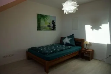Schlafbereich 2 (© Ferienwohnung im Wonnegau)