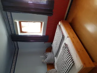 blaues Schlafzimmer