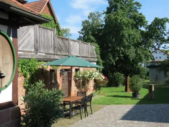 Martinshof Ferienwohnungen Innenhof