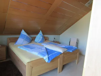 Doppelschlafzimmer als Doppelzimmer gestellt
