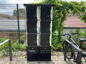E-Bike Ladestation (© Bernard)