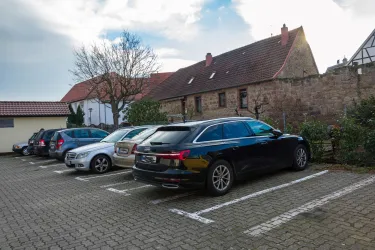 Parkplatz.