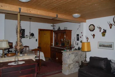 Wohnzimmer mit Doppelschlafcouch