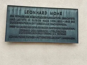 Wachenheimer Hof Tafel (© Bernard)