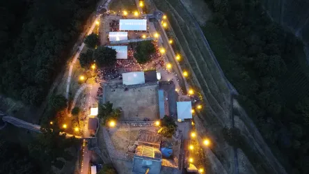Wachtenburg von oben (© TI Wachenheim)