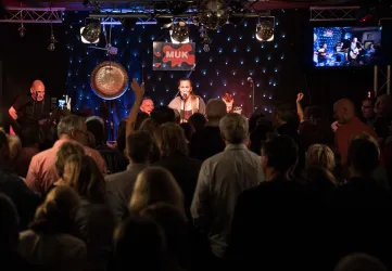 Steffi Nerpel & friends im MUK`s (© MuK e.V. - Wolfgang Bieler)