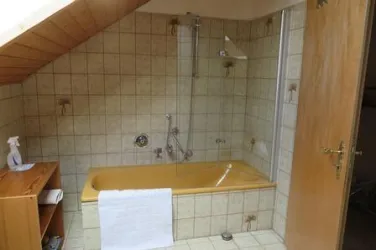 Badewanne mit Duschvorrichtung