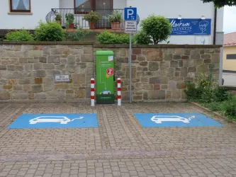 E-Tankstelle Weisenheim am Sand (© Urlaubsregion Freinsheim)