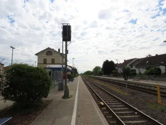 Bahnhof Weisenheim am Sand Bild 1 (© Urlaubsregion Freinsheim)