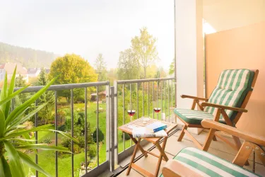 Balkon Doppelzimmer Deluxe (© Florian Busch)