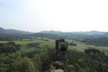 Blick von den Geiersteinen