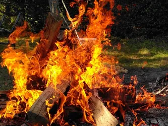 Holzfeuer