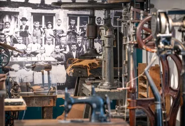 Ausstellung im Deutschen Schuhmuseum Hauenstein