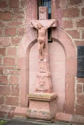 Kreuz an der Katharinenkapelle (© Bernd Rohner)