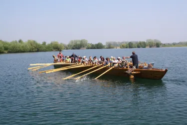 Römerschiff Rudern