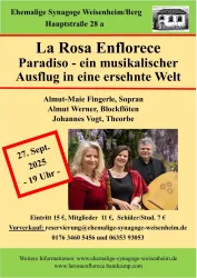 La Rosa Enflorece (© Förderverein ehem. Synagoge W.a.Bg.)