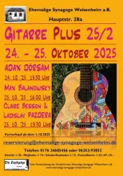 Gitarre Plus (© Förderkreis Ehem. Synagoge)