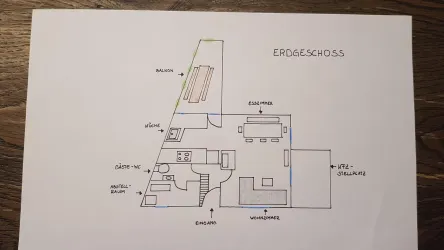 Grundriss EG (© Wohlfühlhaus Quell)