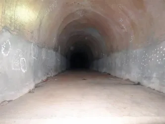 Bunker von innen (© Tourist-Info St. Martin)