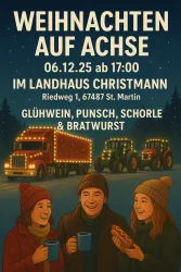 Weihnachten Auf Achse Flyer