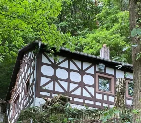 Waldhaus Außenansicht (© Jasmin Schlimm-Thierjung)