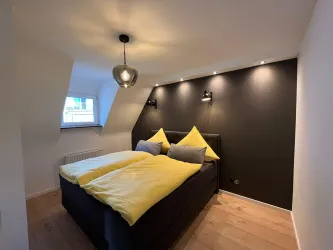 Schlafzimmer (© Ferienwohnung Apartement Kropsbach)