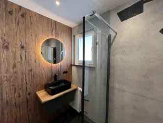 Badezimmer (© Ferienwohnung Apartement Kropsbach)