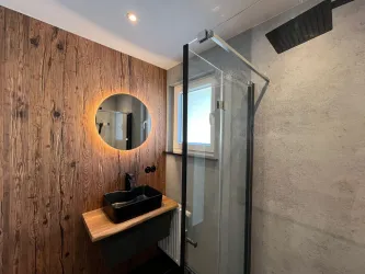Badezimmer (© Ferienwohnung Apartement Kropsbach)