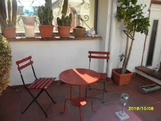 Terrasse Ferienwohnung Erin + Linus
