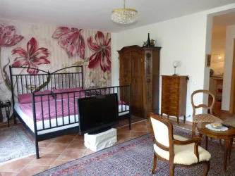 Schlafbereich Merian (© Apartments im Hintergässl)