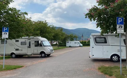 Stellplatz am Keltenweg (© Tourist-Info St. Martin)