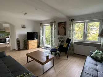 Wohnzimmer mit Blick