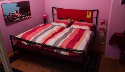 Schlafzimmer (© Gästehaus im Wolsel)