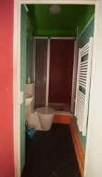 Dusche_Grün (© Gästehaus im Wolsel)