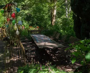 Wirtshausgartentisch (© Gasthaus im Wolsel)