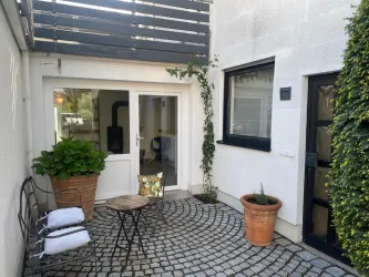 Hof vor Wohnung