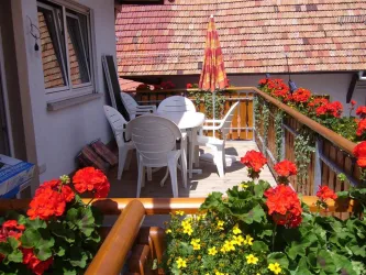 großer Balkon