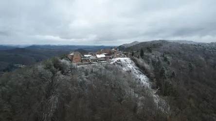 Madenburg im Winter