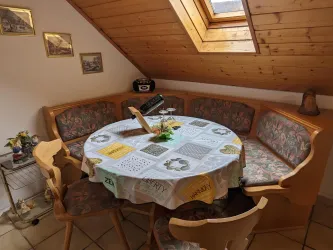 Essbereich in der Küche
