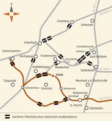 alte Römerstraße - Infotafel 6